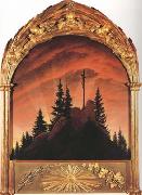 Caspar David Friedrich The Tetschen Altarpiece (mk10) oil painting artist